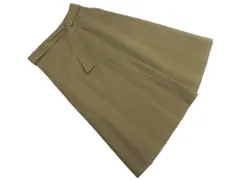 green label relaxing グリーンレーベルリラクシング ユナイテッドアローズ Aライン 台形 スカート size38/カーキ ■◇ レディース