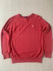 ポロラルフローレン ピンク ニット セーター (週末割引)