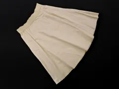 Blumarine ブルマリン シルク100% フレア スカート size38/ライトベージュ ■■ レディースのサムネイル
