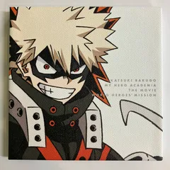 【8】一番くじ 僕のヒーローアカデミア THE MOVIE WORLD HEROES’ MISSION F賞 キャンバスボード 爆豪勝己