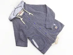 PUMA プーマ フード取り外し ジップアップ パーカー sizeM/ブルーグレー ■◇ レディース