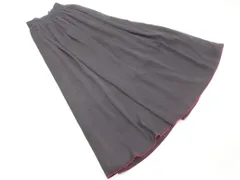 Q キュー マキシ スカート size2/グレー ■◇ レディースのサムネイル