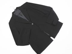 COMME CA ISM コムサイズム テーラード ジャケット sizeM/黒 ■■ レディース