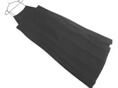nano universe ナノユニバース サイドスリット キャミソール ワンピース sizeS/黒 ■◇ レディース
