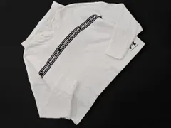 UNDER ARMOUR アンダーアーマー プリント ショート丈 プルオーバー パーカー sizeMD/白ｘ黒 ■◇ レディース