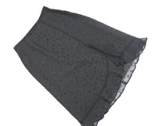Aylesbury アリスバーリー ドット レース スカート size9/黒 ■◇ レディースのサムネイル