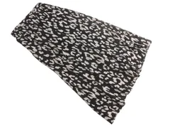 AZUL BY MOUSSY アズールバイマウジー 総柄 ロング スカート sizeM/黒ｘグレー ■◇ レディース