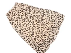 AZUL BY MOUSSY アズールバイマウジー 総柄 ロング スカート sizeM/黒ｘベージュ ■◇ レディース