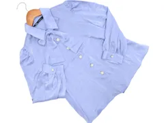 ZARA ザラ ビジュー ボウタイ ブラウス シャツ sizeS/青 ■◇ レディース