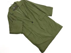 ZARA ザラ リネン混 チェスター コート sizeS/緑 ■◇ レディース