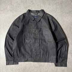 イタリア製】AGNONA Black Linen Blouson 50 - メルカリ