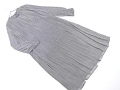 INDEX インデックス 千鳥柄 ワンピース sizeM/黒 ■◇ レディース