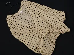 VertDense ヴェールダンス ドット ワイド幅 ドルマン カーディガン sizeM/ベージュ ■◇ レディースのサムネイル