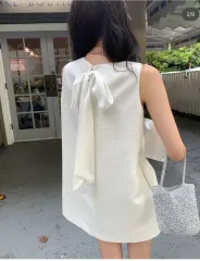 Le Plein リボンワンピース（白）新品