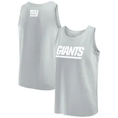 ファナティクス メンズ トップス Tシャツ Mens Fanatics Gray New York Giants Elements Tank Top Gia Grey グレー