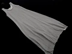 N. エヌ ナチュラルビューティーベーシック スウェット スタッズ ワンピース sizeM/グレー ■◇ レディース