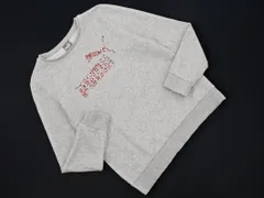 PUMA プーマ プリント スウェット sizeL/グレー ■◇ レディース