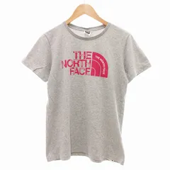 ザノースフェイス THE NORTH FACE Tシャツ 半袖 プリント ロゴ グレー /JS ■GY99