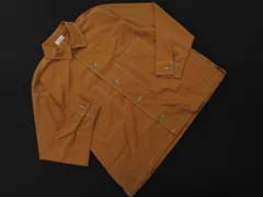 JUNRed ジュンレッド ビッグポケット オープンカラー シャツ sizeM/ベージュ ■◇ メンズ