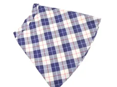 THE SCOTCH HOUSE スコッチハウス チェック Aライン 台形 スカート size38/白ｘ紺 ■◇ レディースのサムネイル