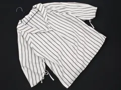 VICKY ビッキー ストライプ ギャザースリーブ ブラウス シャツ size2/白 ■◇ レディースのサムネイル