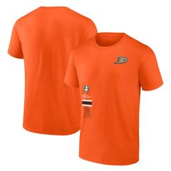 アンブランデッド メンズ トップス Tシャツ Unbranded Mens Fanatics Branded Orange Anaheim Ducks RepresentShirt Dks Orang