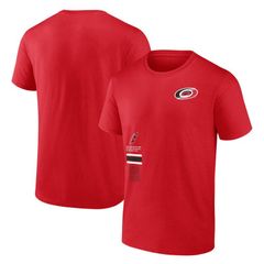 アンブランデッド メンズ トップス Tシャツ Unbranded Mens Fanatics Branded Red Carolina Hurricanes RepresentShirt Hured