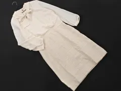 KUMIKYOKU 組曲 ツイード ドッキング ワンピース size1/白 ■◇ レディース