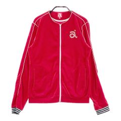 アルチビオ【２３AW】ベロアブルゾン　ジャケット　黒S　スパンコールロゴ アルチビオ【23AW】ベロアブルゾン ジャケット 黒S スパンコールロゴ