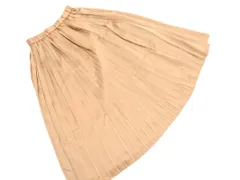 COLLAGE コラージュ ガリャルダガランテ ロング プリーツ スカート sizeF/ブラウン ■◇ レディース