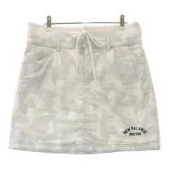 サイズ：2 NEW BALANCE GOLF ニューバランス  中綿スカート 総柄 ホワイト系 [240101383507] ゴルフウェア レディース ストスト