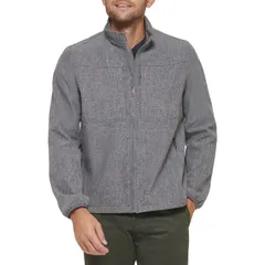 ドッカーズ メンズ アウター ジャケット・ブルゾン Mens Dockersoftshell Stand Collar Jacket Heather Gray グレーのサムネイル