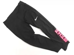 NIKE ナイキ プリント レギンス パンツ sizeS/黒 ■◇ レディース