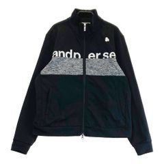 and per se アンパスィ ブルゾン（ジャージ素材）サイズLL黒【人気色