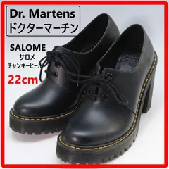 DR. MARTENS SALOME サロメ チャンキーヒール レースアップシューズ UK3 約22.0cmヒール高さ8.5cm ドクターマーチン レディース 389f03