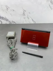 【動作OK・安心補償】 ニンテンドー DS Lite  クリムゾンレッド 本体  USG-001 動作確認済み 純正アダプター付属 0327-202