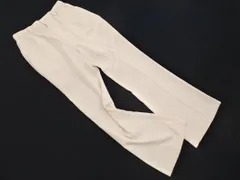 JEANASIS ジーナシス フレア パンツ sizeS/アイボリー ■◇ レディース