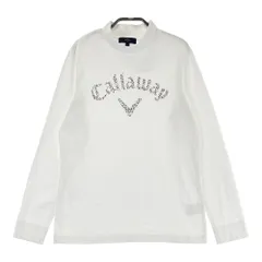 サイズ：L CALLAWAY キャロウェイ 2023年モデル ハイネック 長袖Tシャツ  ホワイト系 [240101510401] ゴルフウェア レディース ストスト