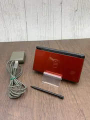 【動作OK・安心補償】 ニンテンドー DS Lite  クリムゾンレッド 本体  USG-001 動作確認済み 純正アダプター付属 0327-204