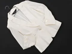 COUP DE CHANCE クードシャンス テーラード ジャケット size38/オフホワイト ■◇ レディース