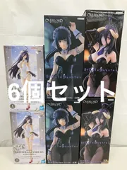未開封 オーバーロード BiCuteBunniesフィギュア アルベド ナーベラル Gritter&Glamours アルベドウェディングver 6個セット LF3A84 f107