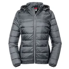 ラッセルアスレチック レディース アウター ジャケット・ブルゾン Russell Athletic Russell WomensLadies Hooded Nano Padded Jacket Iroのサムネイル