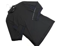 adidas アディダス GOLF ゴルフ ウェア ロゴ カットソー sizeM/黒 ■◇ メンズ