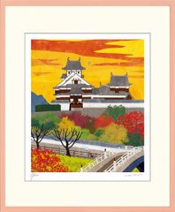 momorin様専用手描き 水彩画 京都 神馬のいる上賀茂神社 - メルカリ