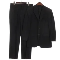 GEAR ストライプ スーツ セットアップ ジャケット パンツ ネイビー 92A5