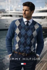 トミーヒルフィガー ウィンドブレーカー ニット