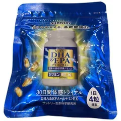 2026年最新】dha epaセサミンex サントリーの人気アイテム - メルカリ