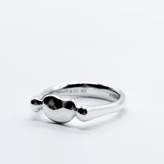 TIFFANY&Co. ティファニー　ビーンズ　リング　約8号　シルバー　925  A471