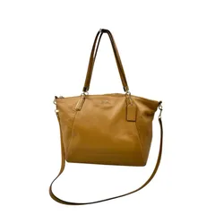 COACHコーチ ショルダー　トート レザー　2Way ベージュ