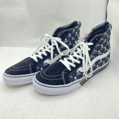 【中古】VANS × mastermind Sk8-Hi 28.5cm Black/White[79]